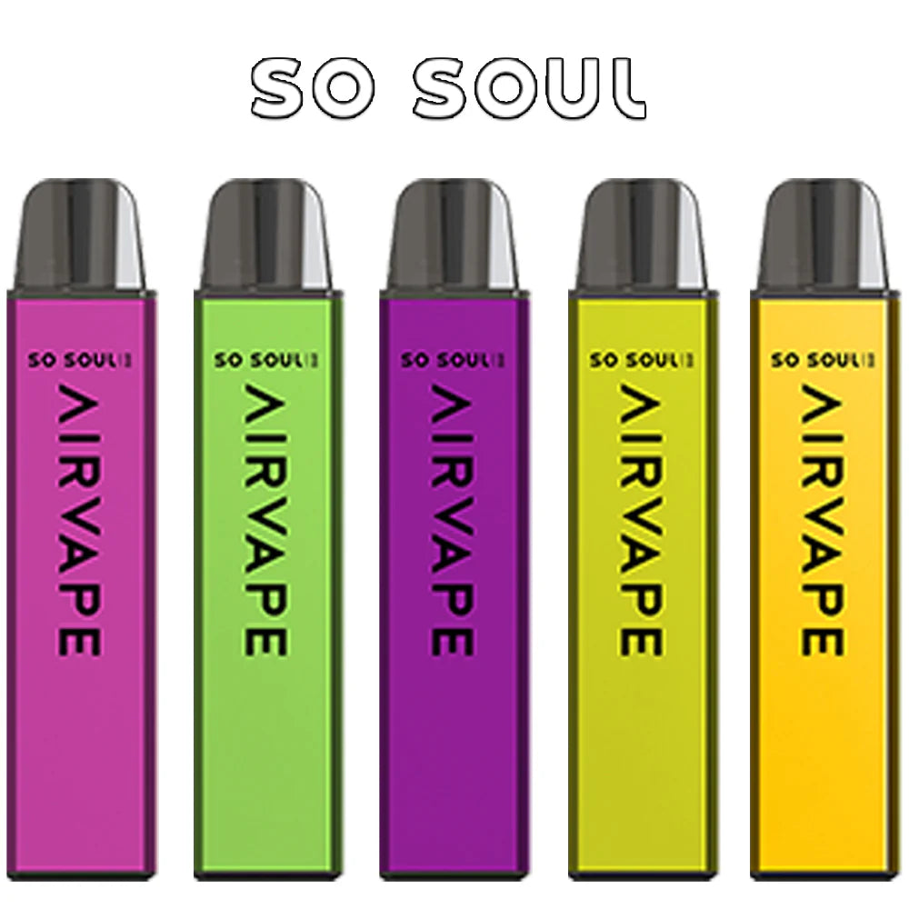 So Soul 600 Puffs Pod Kit (Pack of 10) Reduced to Clear