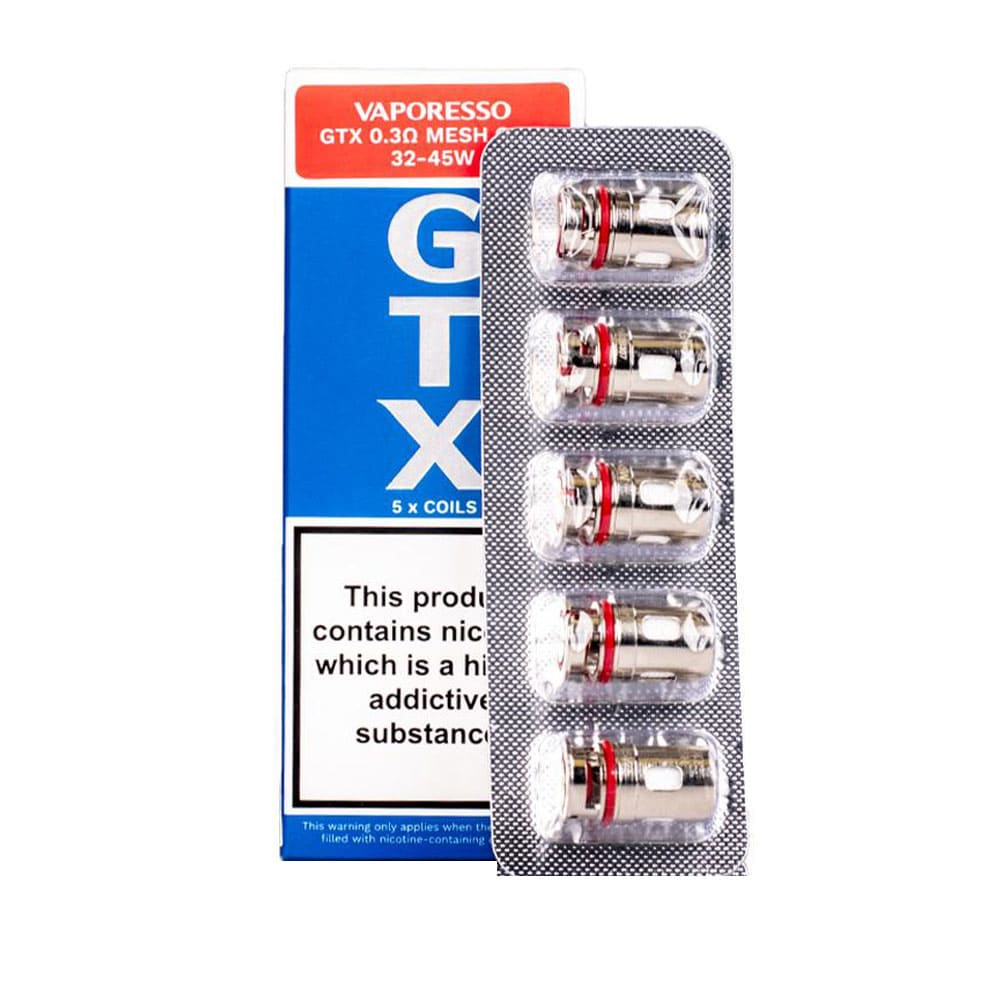 Vaporesso GTX Replacement Coils-Pack of 5