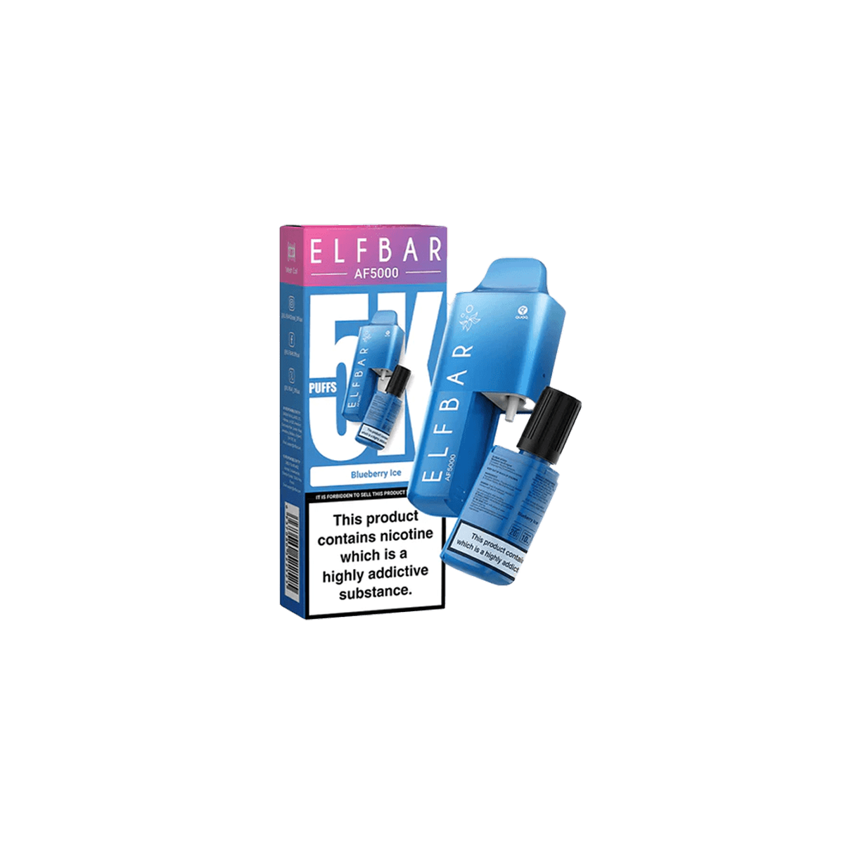 ELF BAR AF5000 Disposable Vape Kit (Pack of 5)