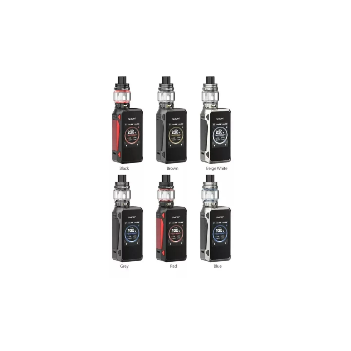 Smok G Priv 4 Kit 230W With TFV18 Mini Tank - Fast & Free Dispatch