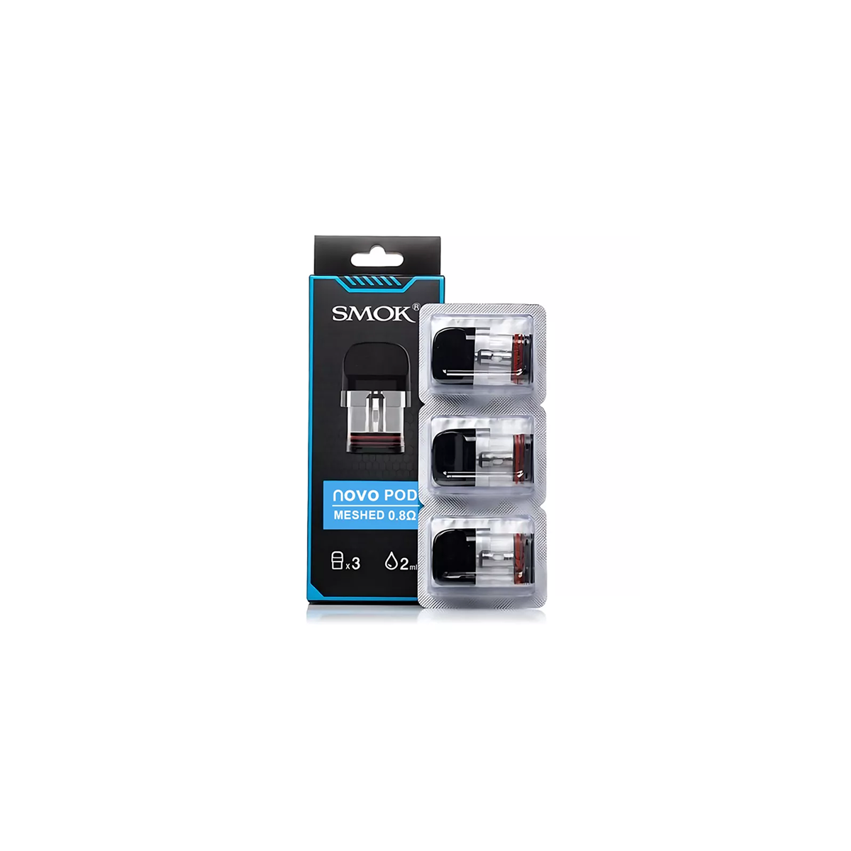 Smok Novo Meshed Replacement Pods (Pack of 3)