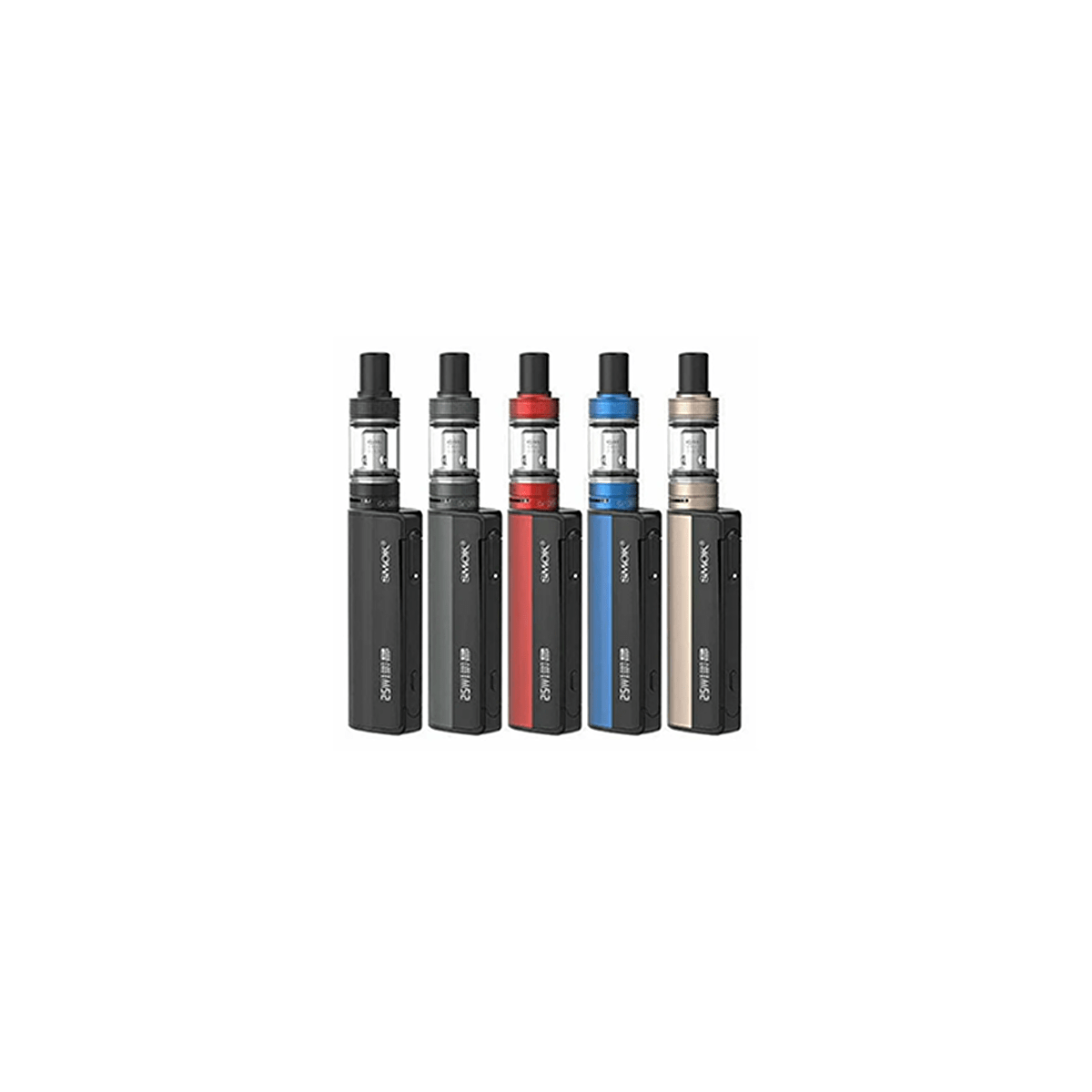 SMOK GRAM 25 STARTER FULL VAPE E-CIG KIT 5 COLOURS