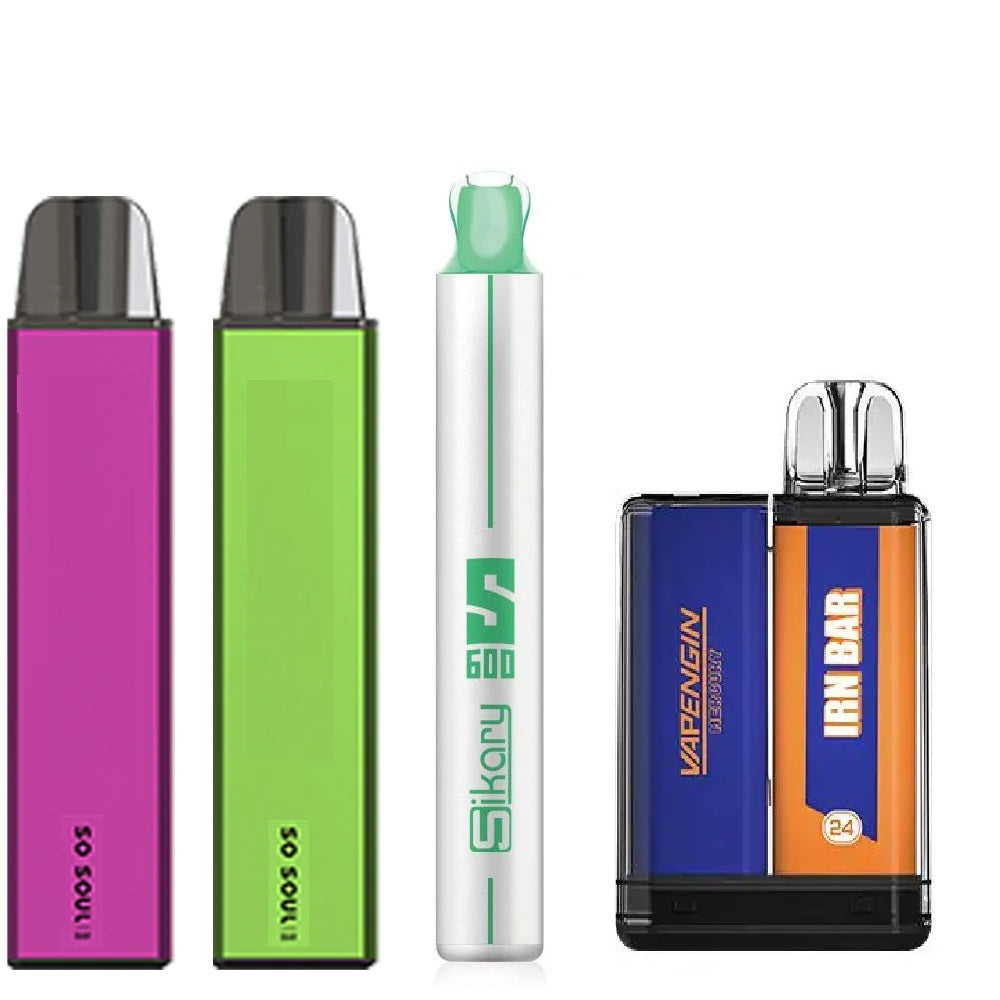 Vape POD BARS SIKARY, Vapengin, So Soul (Pack of 10)