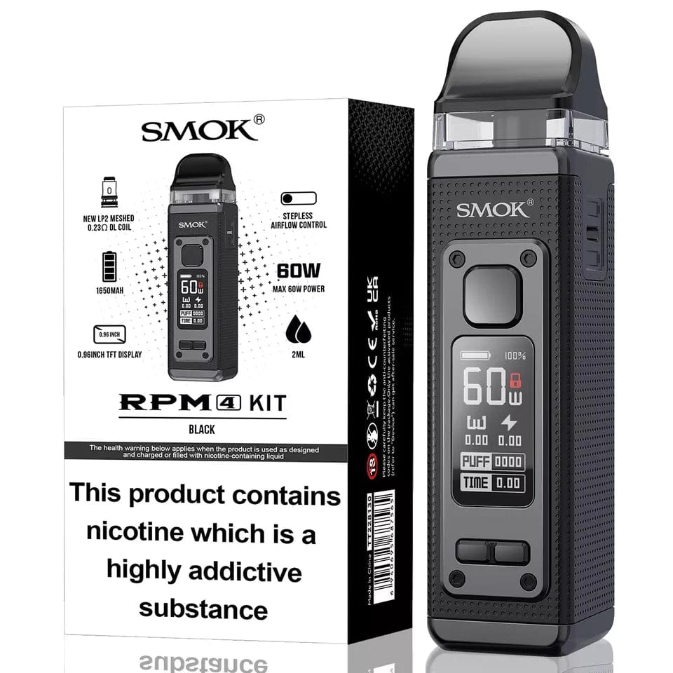 Smok RPM 4 Pod Vape Kit 60W 1650mAh RPM 4 RPM Pod Fast Dispatch