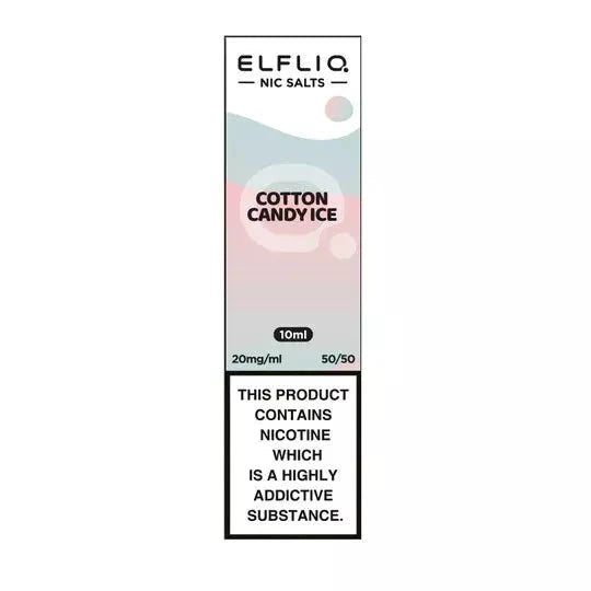 10 X ELFLIQ by ELF BAR Nic Salt 10ml E Liquid 10mg | 20mg Vape Juice 50/50 VG/PG
