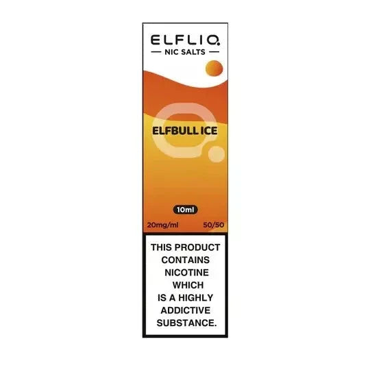 10 X ELFLIQ by ELF BAR Nic Salt 10ml E Liquid 10mg | 20mg Vape Juice 50/50 VG/PG