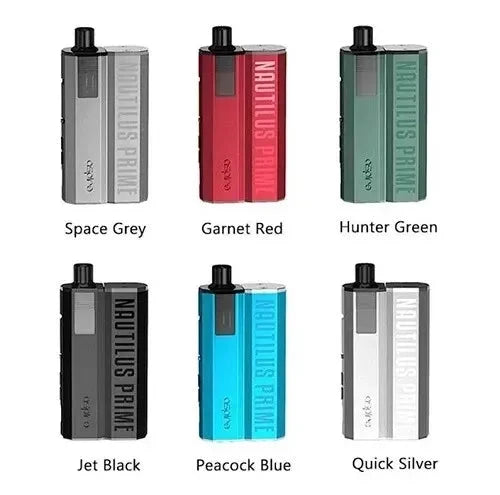 Aspire Nautilus Prime Vape E-Cigarette Pod 60w 2000mAh TPD OLED Display 2ml Kit
