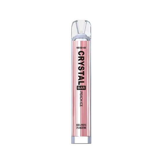 SKE - CRYSTAL BAR 600 PUFF DISPOSABLE -Peach Ice