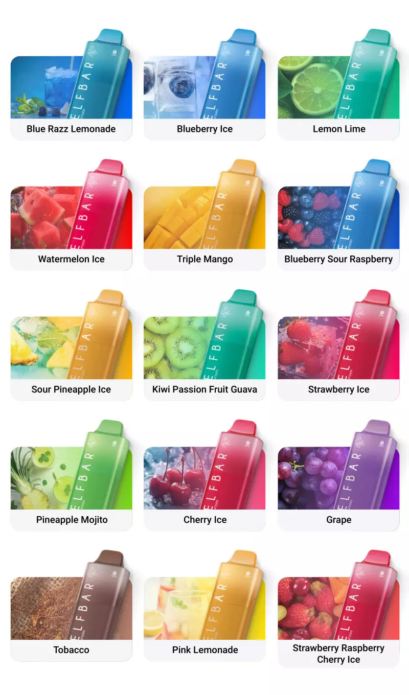 ELF BAR AF5000 Disposable Vape Kit (Pack of 5)
