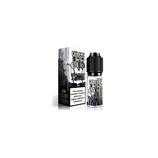 Double Drip 50/50 E-liquid Vape *5x10ml for £11.99* - 50VG 50PG