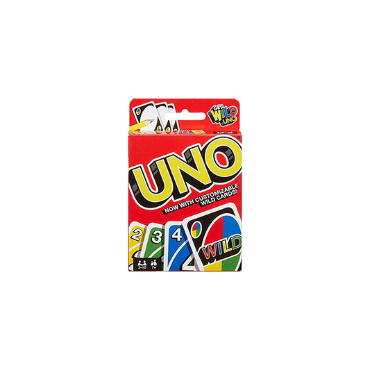 Mattel Wild UNO Card Game 112 Cards Family Children Friends Party Gift XMas
