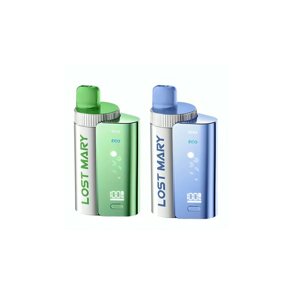 Lost Mary 4 in 1 Vape Kit E-Cig 3200 Puffs all together 16k puffs ( Pack of 5 )