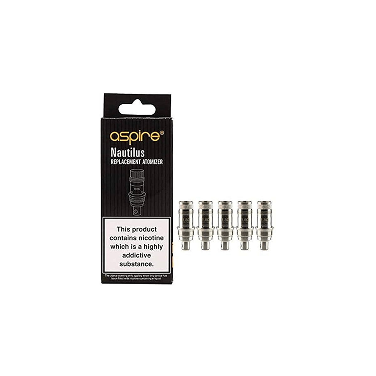 5 X Aspire Nautilus Replacement BVC Coils Atomizer For Nautilus 2 2s K3 Zelos 2