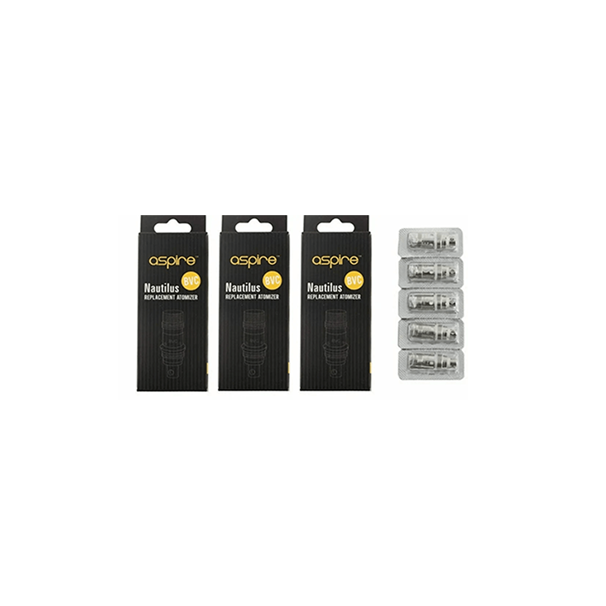 5 X Aspire Nautilus Replacement BVC Coils Atomizer For Nautilus 2 2s K3 Zelos 2