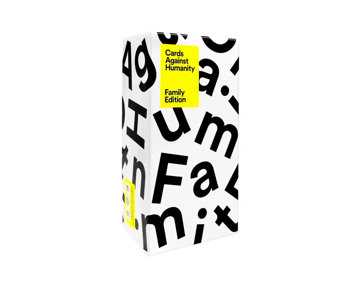 Cards Against Humanity FAMILY EDITION ( WHITE BOX ) - 600 Cards Suitable Age 8+