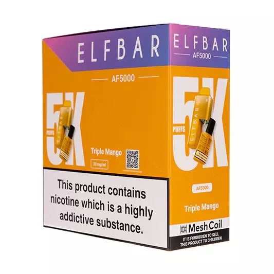 ELF BAR AF5000 Disposable Vape Kit (Pack of 5)