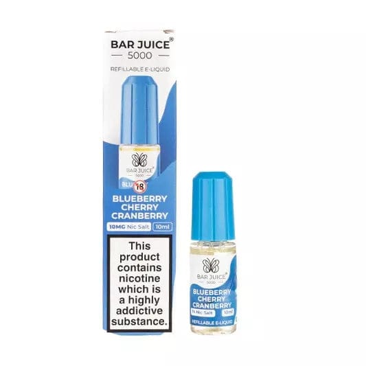 10 X Bar Juice 5000 Vape Juice Nic Salt 10ml E Liquid 50VG/50PG 10mg 20mg