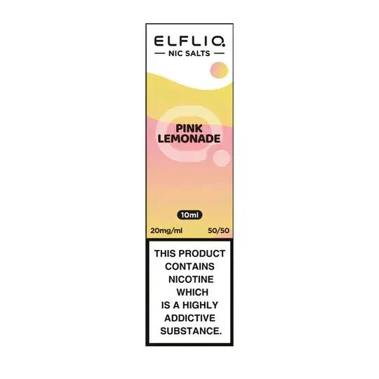 10 X ELFLIQ by ELF BAR Nic Salt 10ml E Liquid 10mg | 20mg Vape Juice 50/50 VG/PG