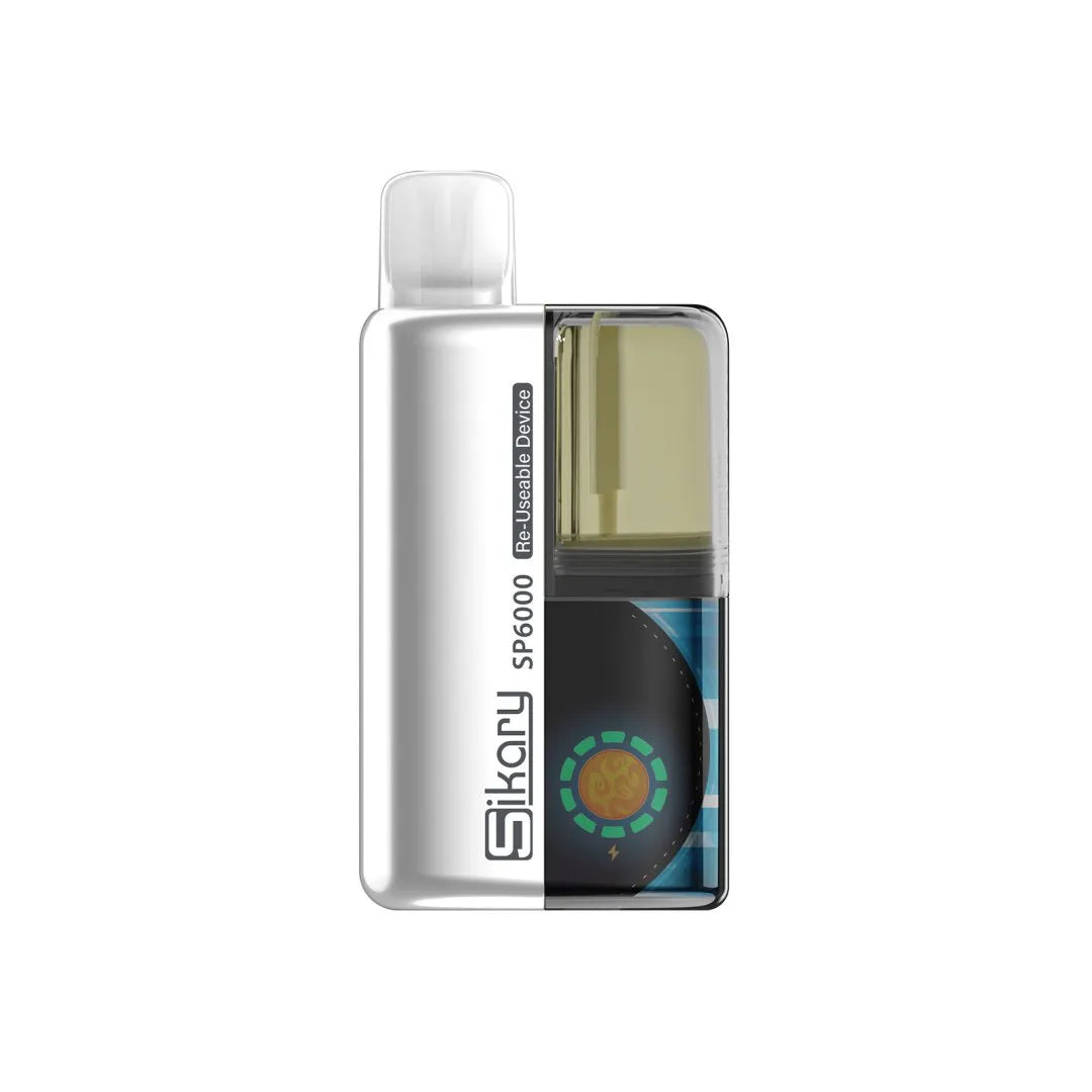 Sikary Tako SP6000 Recharge Vape Kit | Pack of 5 | Approx. 6000 Puffs | 20mg