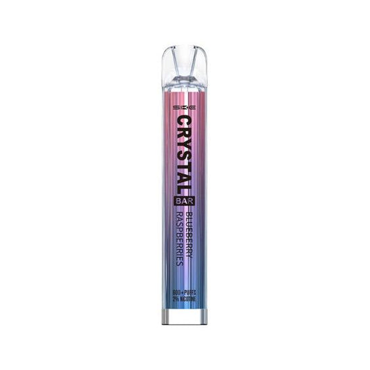SKE - CRYSTAL BAR 600 PUFF DISPOSABLE - Blueberry Raspberry
