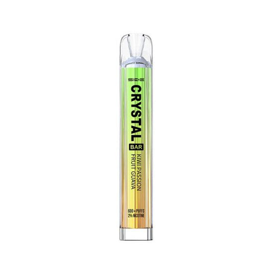 SKE - CRYSTAL BAR 600 PUFF DISPOSABLE - Kiwi Passionfruit Guava