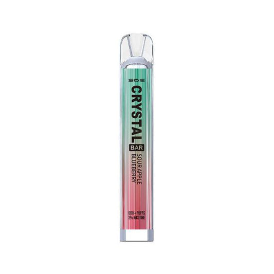 SKE - CRYSTAL BAR 600 PUFF DISPOSABLE -Sour Apple Blueberry