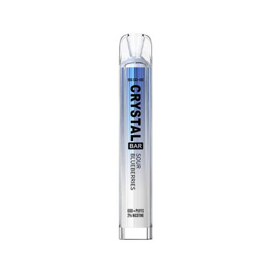 SKE - CRYSTAL BAR 600 PUFF DISPOSABLE - Sour Blueberries