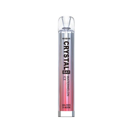 SKE - CRYSTAL BAR 600 PUFF DISPOSABLE -Watermelon Ice